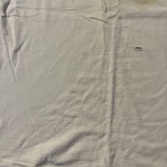 Vintage Hanes Pro Line Boats Pocket Single Stitched Made In USA Thrashed XL - Picture 3 of 9